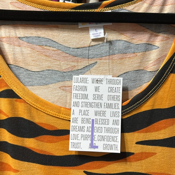 Halloween tiger costume maxi dress lularoe - Picture 2 of 2